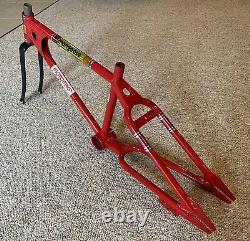 Old School Bmx Original 1978 Mongoose Motomag Frame Fork Restored 4130