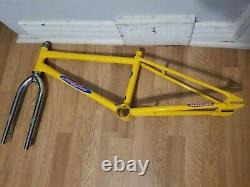 Old School Bmx Schwinn Sting Frame Fork Headset King Sting Vintage Uber Rare