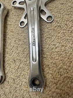 Old School Bmx Sugino Super Maxy Cranks 170 Made On Japan Original 80's