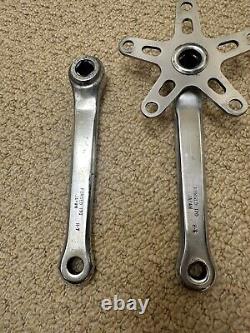 Old School Bmx Sugino Super Maxy Cranks 170 Made On Japan Original 80's