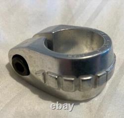 Old School Bmx Suntour Seat Clamp, Broken Arrow Nos Silver 25.4