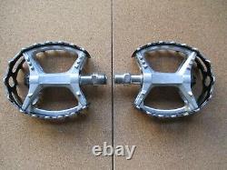 Old School Bmx Suntour Xc-ii Bear Trap Pedals 9/16 Fitment