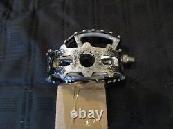 Old School Bmx Suntour Xc-ii Bear Trap Pedals 9/16 Fitment