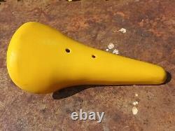 Old School Bmx Yellow KASHIMAX MX, Vintage Saddle