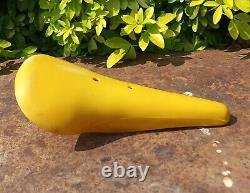 Old School Bmx Yellow KASHIMAX MX, Vintage Saddle