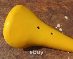Old School Bmx Yellow KASHIMAX MX, Vintage Saddle