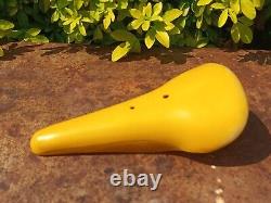 Old School Bmx Yellow KASHIMAX MX, Vintage Saddle