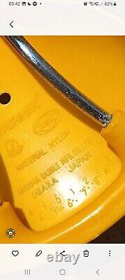 Old School Bmx Yellow KASHIMAX MX, Vintage Saddle