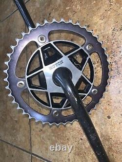 Old School Bmx black Hutch Chainwheel Spider with 1pc cranks Vintage Bmx Bike