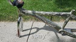 Old School MID School Bmx Mongoose Aluminum Californian Frame Forks Bar Vintage