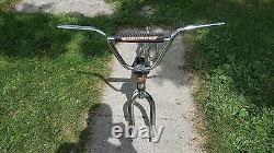 Old School MID School Bmx Mongoose Aluminum Californian Frame Forks Bar Vintage