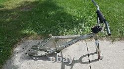 Old School MID School Bmx Mongoose Aluminum Californian Frame Forks Bar Vintage