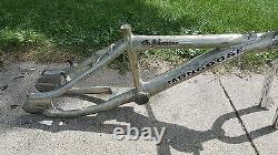 Old School MID School Bmx Mongoose Aluminum Californian Frame Forks Bar Vintage