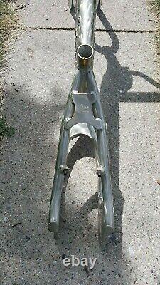 Old School MID School Bmx Mongoose Aluminum Californian Frame Forks Bar Vintage