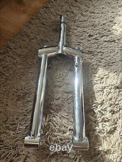 Old School Midschool Chrome Bmx Forks Aprebic 97 12 Gt Haro Skyway Raleigh