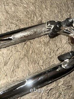 Old School Midschool Chrome GT 4130 Bmx Forks HARO SKYWAY DIAMOND BACK
