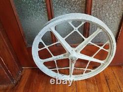 Old School Mongoose Motomag Bmx Front 20 Mag Wheel Vintage