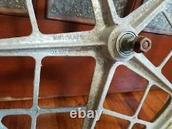 Old School Mongoose Motomag Bmx Front 20 Mag Wheel Vintage
