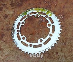 Old School bmx Tuf neck chrome chain ring