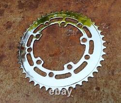 Old School bmx Tuf neck chrome chain ring