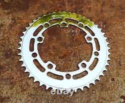 Old School bmx Tuf neck chrome chain ring