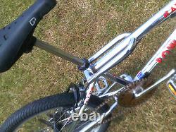 Old mid school bmx bike powerlite havoc chrome retro cycle