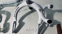 Old school BMX Dia compe white 880 fs'85 & Mx 901'85 brake set & tech 4 levers