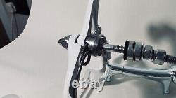 Old school BMX Dia compe white 880 fs'85 & Mx 901'85 brake set & tech 4 levers
