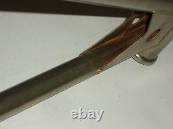 Old school Dan Gurney Eagle 20 inch bmx bike frame nickel 1970s