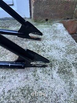 Old school Firebird mk1 frame & forks plus headset. Powder coated black