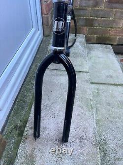 Old school Firebird mk1 frame & forks plus headset. Powder coated black