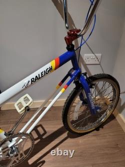 Old school Raleigh Team Pro Grifter Bmx. Old Wheels