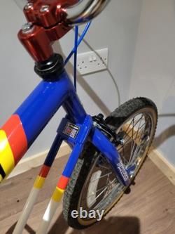 Old school Raleigh Team Pro Grifter Bmx. Old Wheels