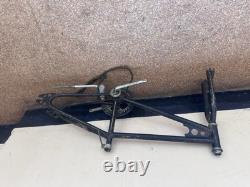 Old school Universal Loop tail BMX Frame Forks Crank Gt Haro Skyway Redline