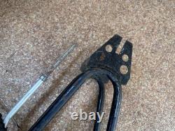 Old school Universal Loop tail BMX Frame Forks Crank Gt Haro Skyway Redline