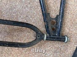 Old school Universal Loop tail BMX Frame Forks Crank Gt Haro Skyway Redline