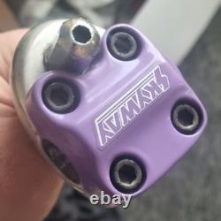 Old school bmx. 80s Rare Purple Sugino Skyways Freestyle Stem