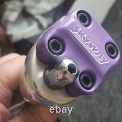 Old school bmx. 80s Rare Purple Sugino Skyways Freestyle Stem