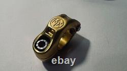 Old school bmx Dia compe mx DC stamped genuine 80's mint in gold Pk ripper Haro