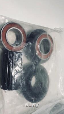 Old school bmx HARO FUSION CRANK SET ALLOY 175 BLACK or Chrome Bashguards master