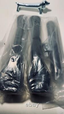 Old school bmx HARO FUSION CRANK SET ALLOY 175 BLACK or Chrome Bashguards master