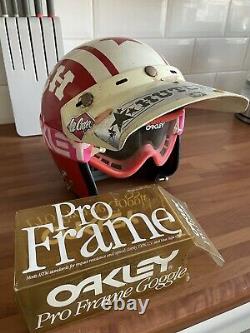 Old school bmx Hutch Helmet & Oakley Goggles