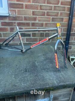 Old school bmx Patterson PR 200 frame and forks