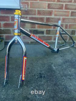 Old school bmx Patterson PR 200 frame and forks