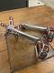 Old School Bmx Sr Apex-m Red /silver Cranks And Sr Sp-468 Pedals