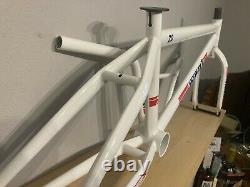 Old school bmx Skyway TA 2020 Frame, forks and bars kit WHITE