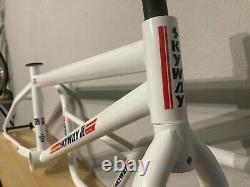 Old school bmx Skyway TA 2020 Frame, forks and bars kit WHITE