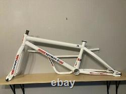 Old school bmx Skyway TA 2020 Frame, forks and bars kit WHITE