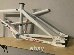 Old school bmx Skyway TA 2020 Frame, forks and bars kit WHITE