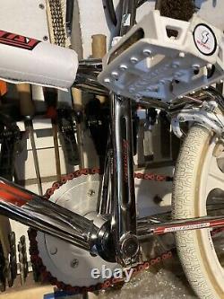 Old school bmx Skyway Ta Streetbeat Rare Chrome 1 Of 5 Prototype Show Bike Bmx